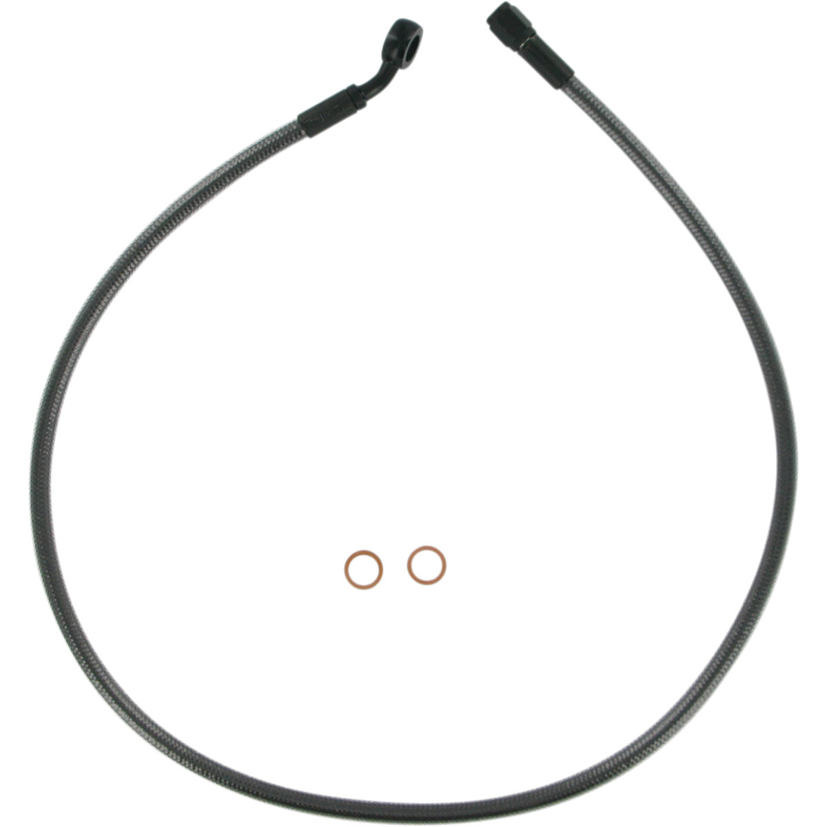 Magnum Shielding #47129 - Brake Line - 10 mm-35° - 29" - Black Pearl
