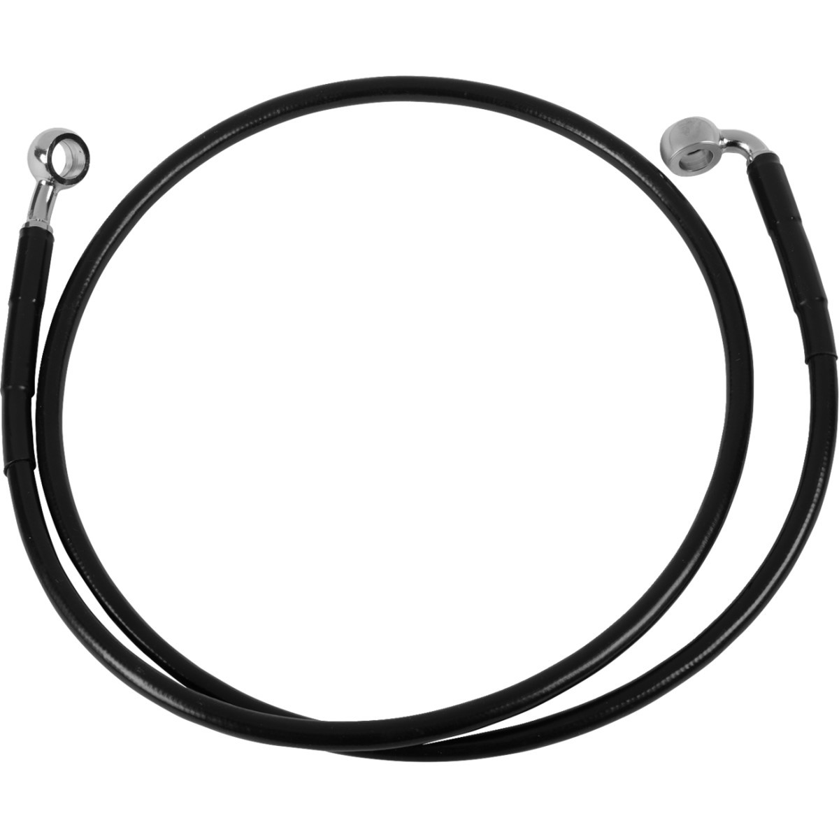 Drag Specialties - Brake Line - Front - Black - +2"