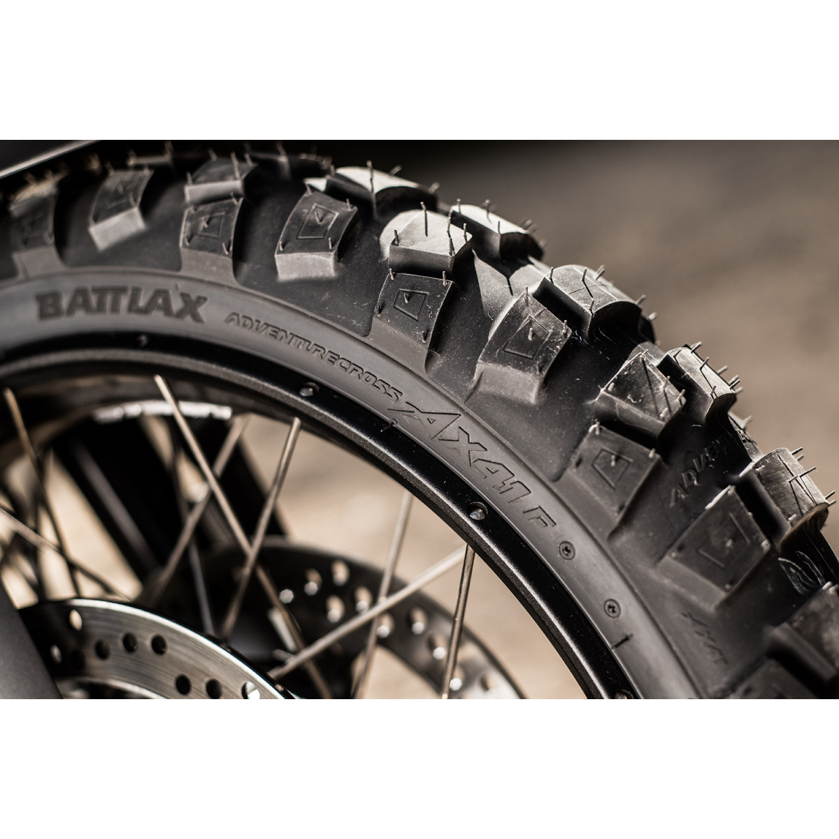 Bridgestone #11455 - Tire - Battlax Adventurecross AX41 - Front - 110/80B19 - 59Q