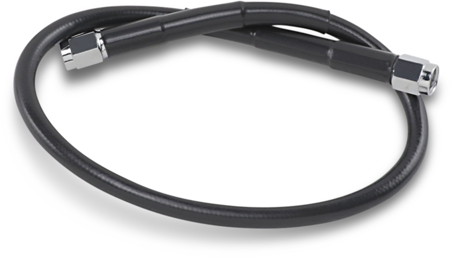 Universal Brake Line - Black - 19"