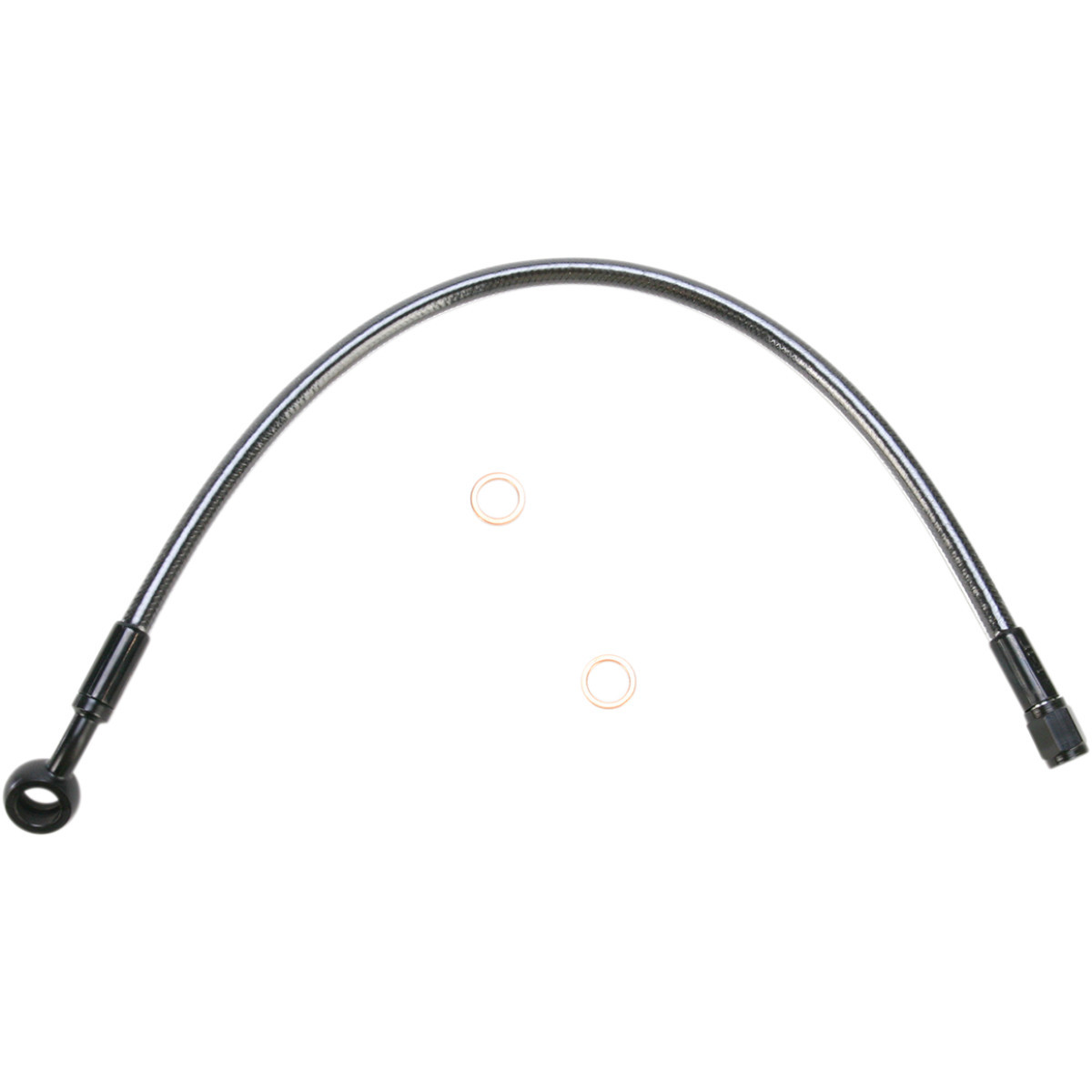 Magnum Shielding #47115 - Brake Line - 10mm-35° - 15" - Black Pearl