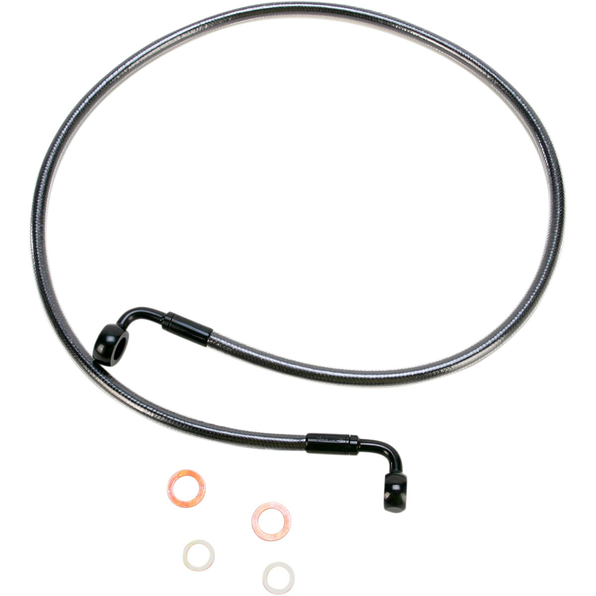 Magnum Shielding #46240SW - Brake Line - 90/90° - 40" - Black Pearl