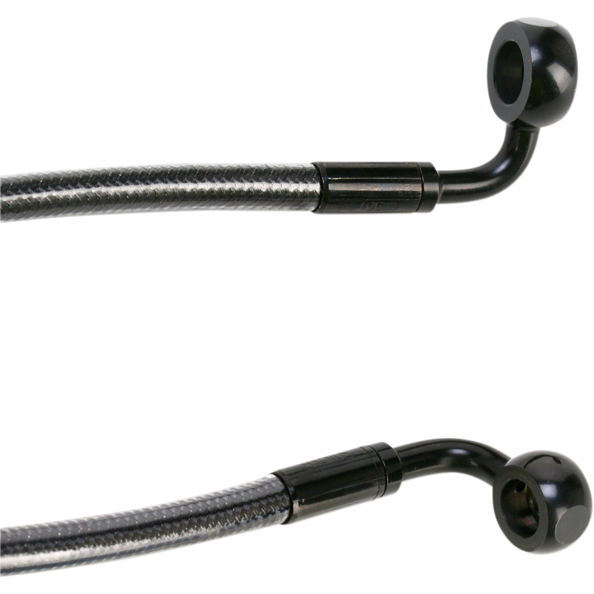 Magnum Shielding #46240SW - Brake Line - 90/90° - 40" - Black Pearl