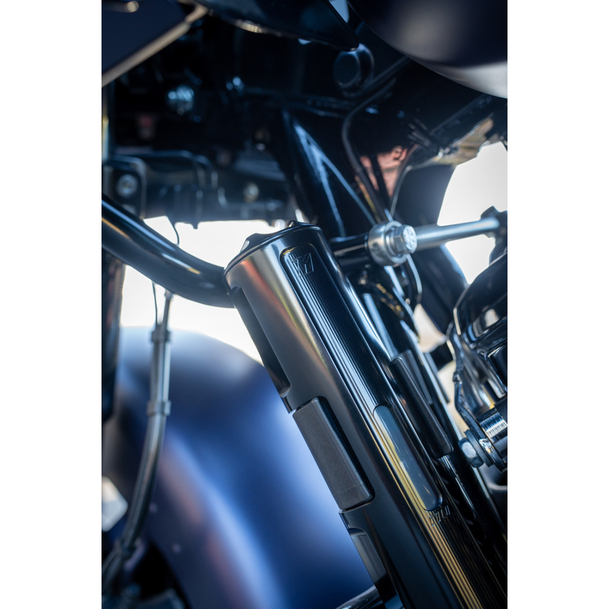 Kodlin USA #K25415 - Water Reservoir Cover - Gloss Black - VVT Style Touring