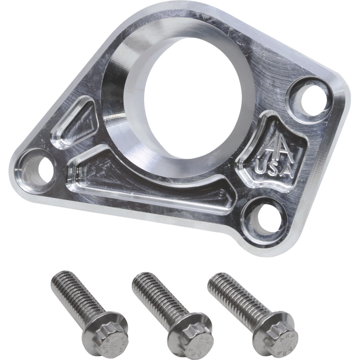 Alloy ART #M8FMM-1 - Floor Board Delete Mount - Machined Raw - M8
