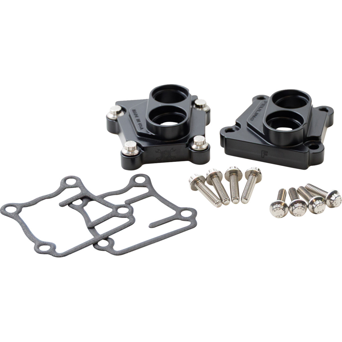 Feuling Parts #9190 - Lifter Block Covers - Black - '99-'17 Twin Cam