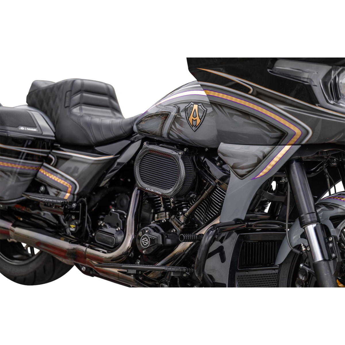 Arlen Ness #600-265 - Stage 2 Method™ Air Cleaner Kit - Carbon Fiber