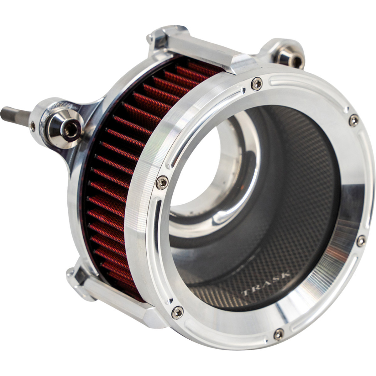 Trask #TM-1025R - 68 mm Assault Charge Air Cleaner - Raw - Gen 2 M8