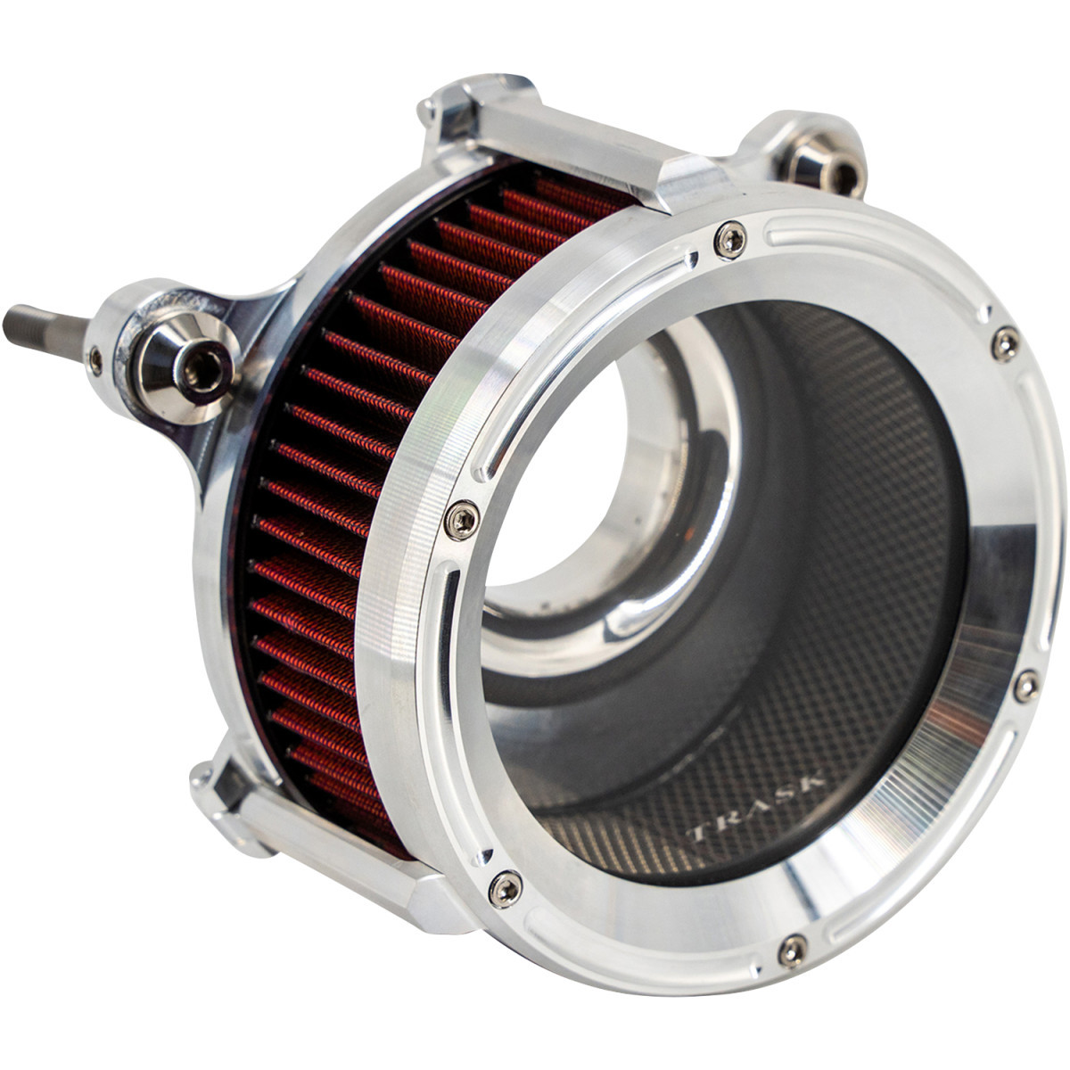 Trask #TM-1025R - 68 mm Assault Charge Air Cleaner - Raw - Gen 2 M8