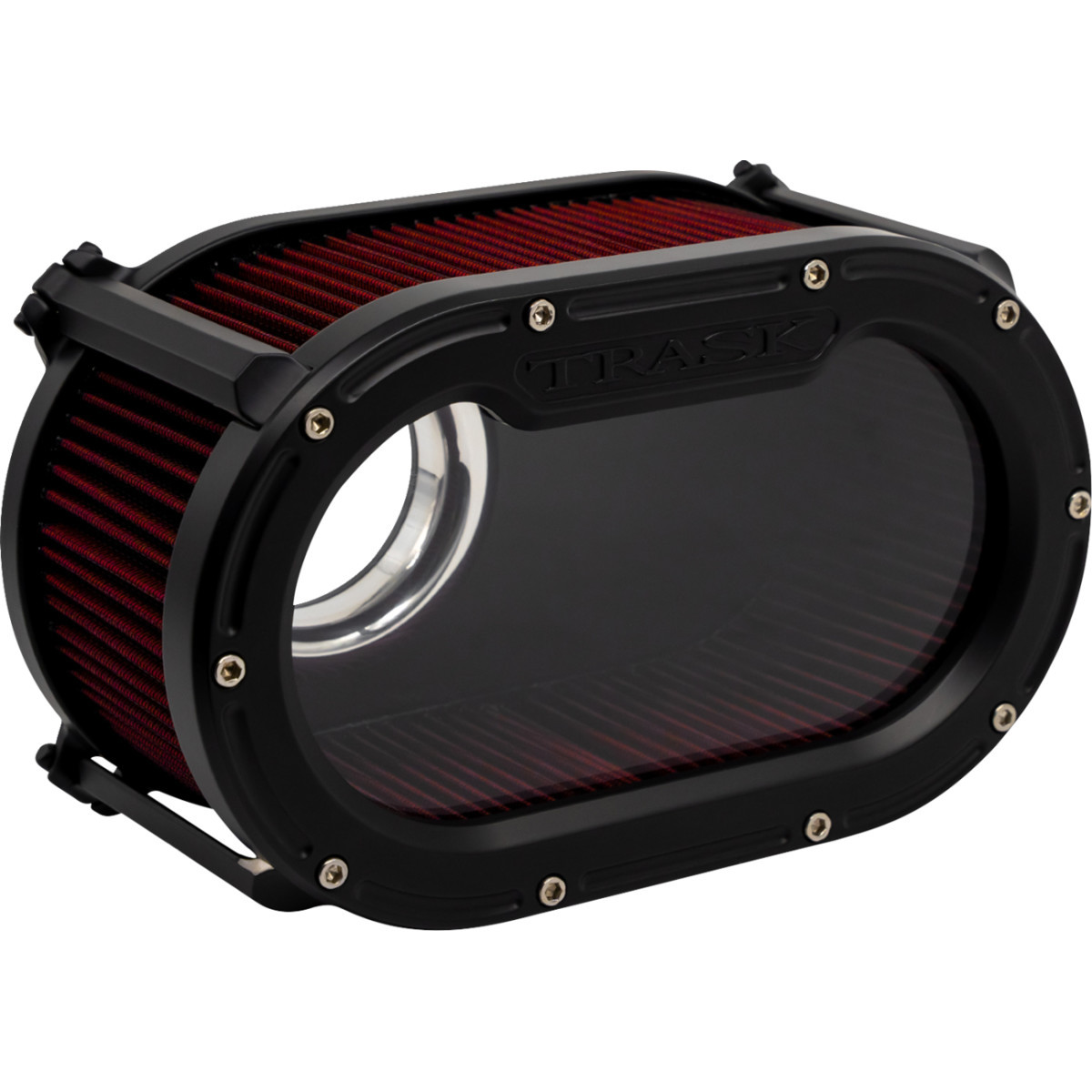 Trask #TM-1033BK - Big Papi Air Cleaner - Flat Black - Gen 2 M8