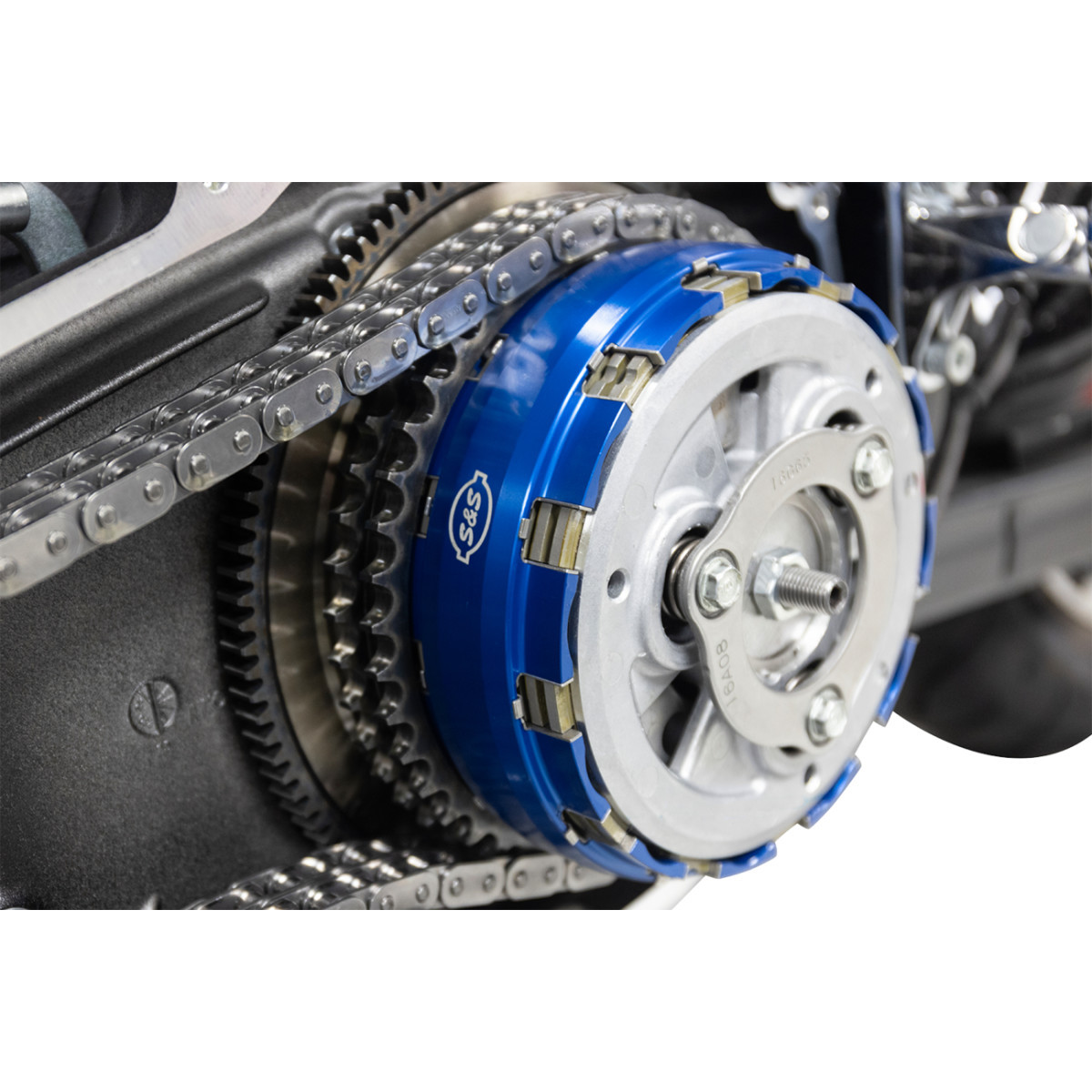 S&S Cycle #560-0404 - Billet Clutch Basket Kit - M8