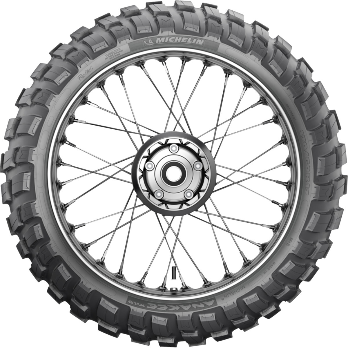 Michelin #04268 - Tire - Anakee Wild - Rear - 150/70R18 - 70R