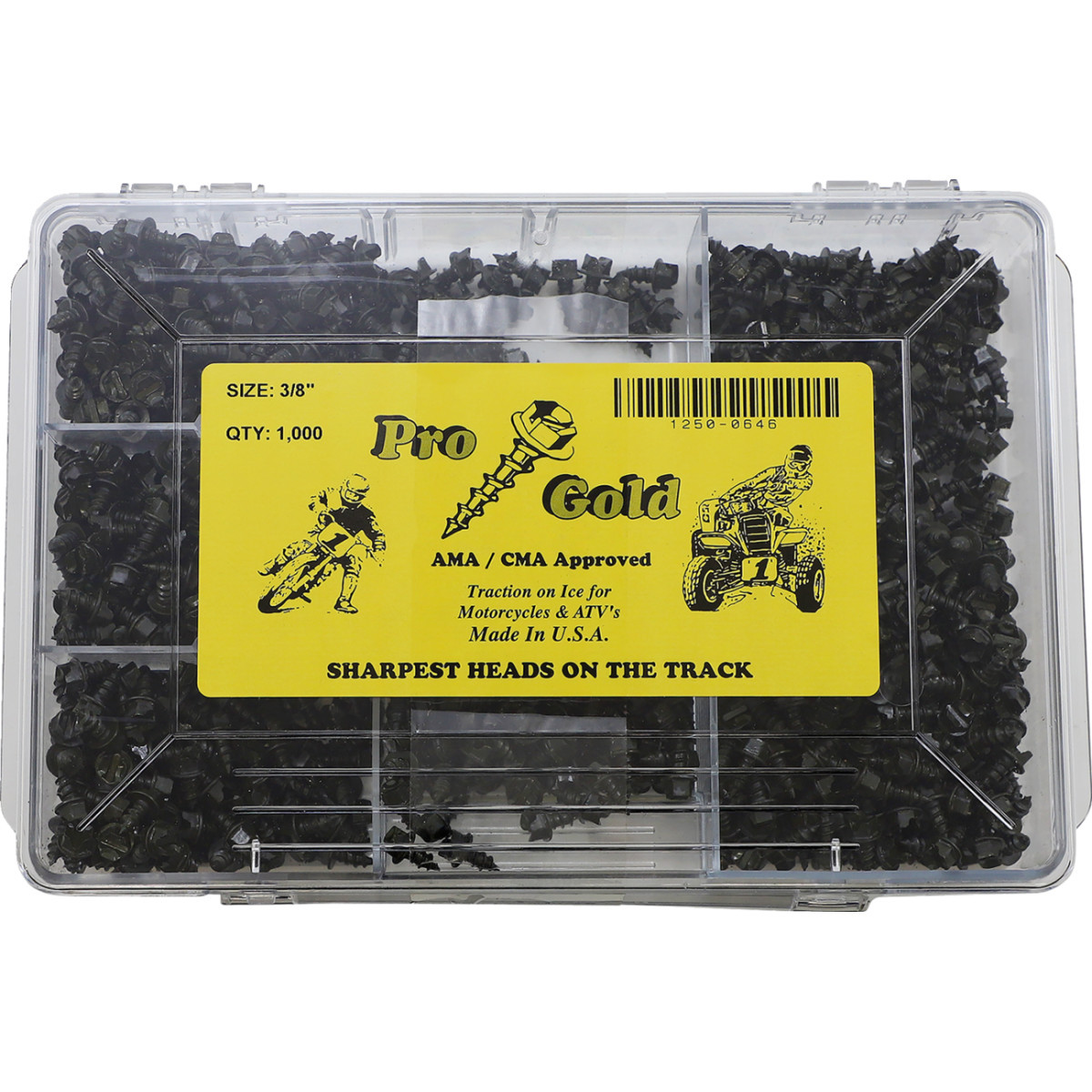 Gold Screws #12500646 - Ice Screws - Pro Gold - 3/8" - 1000 Pack