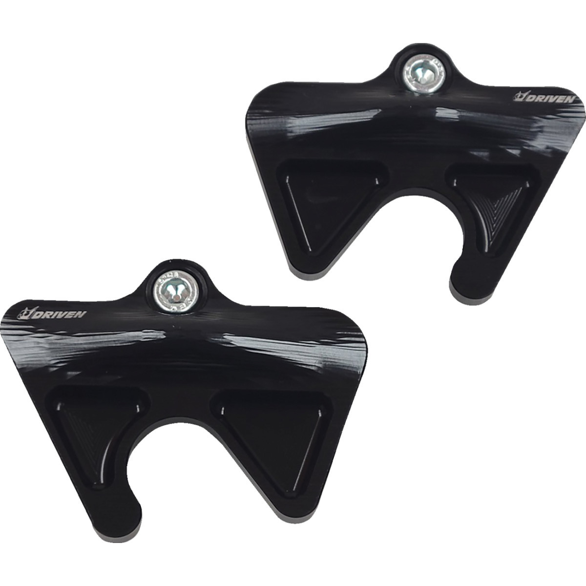 Driven Racing #DRPGPLS-6-BK - GP Lifters For Spooled Bikes - 6 mm - Black Anodized - Aprilia/Triumph/Yamaha