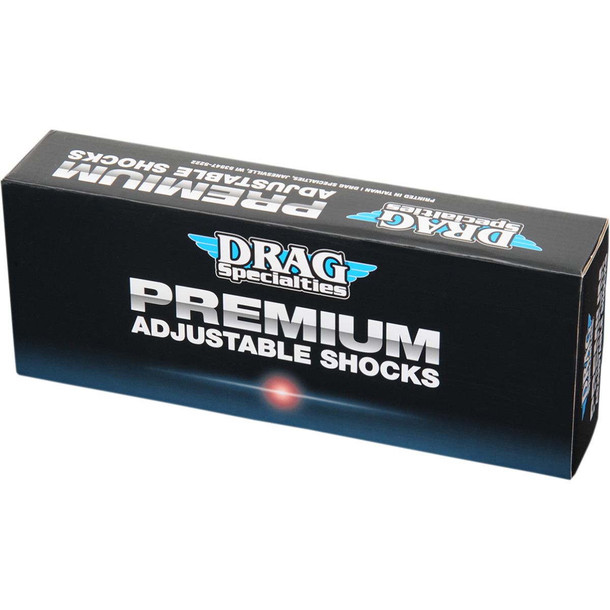 Drag Specialties Shocks - Premium Ride-Height Adjustable Shocks - 12" - Standard - Chrome