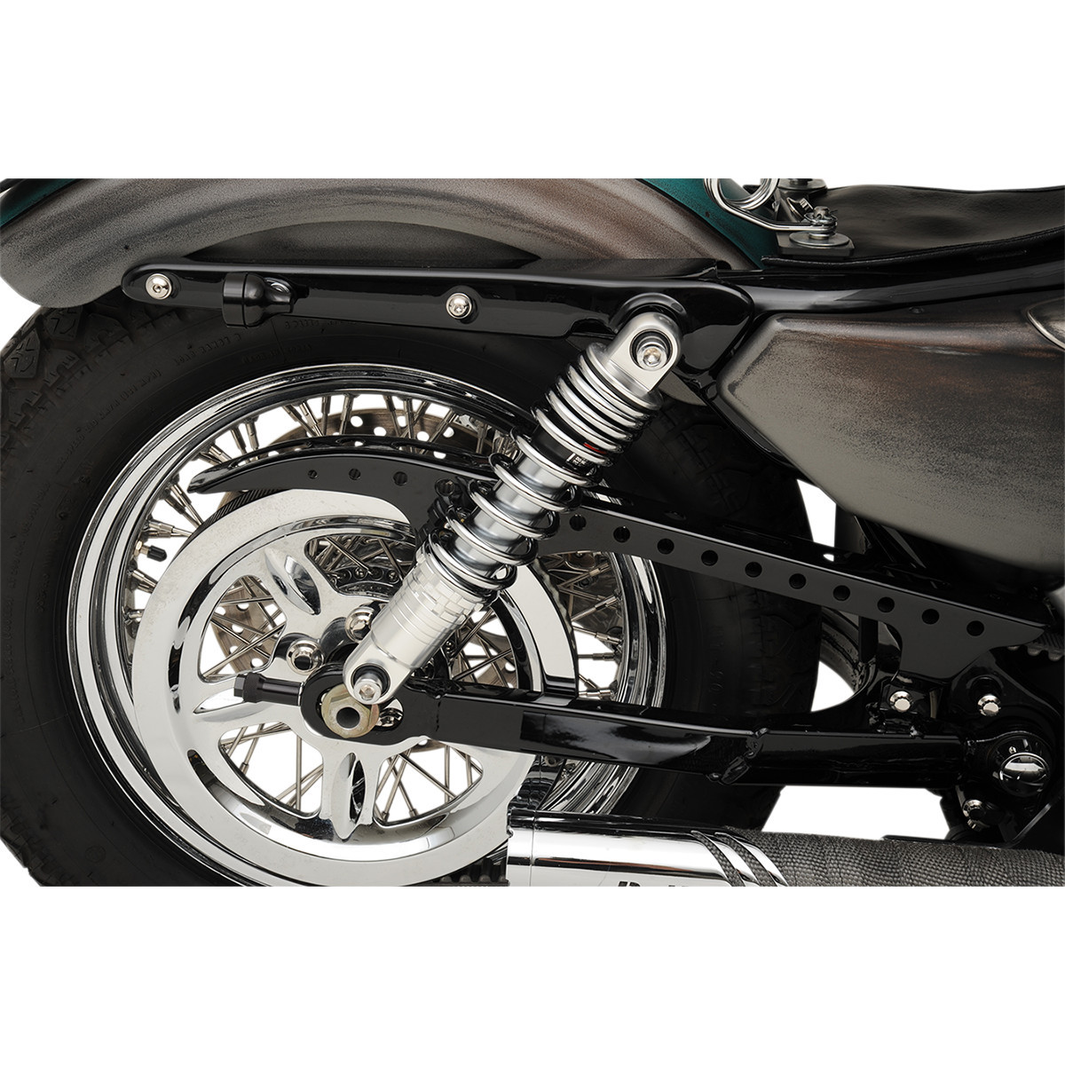 Drag Specialties Shocks - Premium Ride-Height Adjustable Shocks - 12" - Standard - Chrome