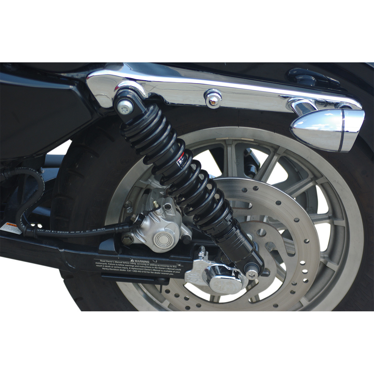 Drag Specialties Shocks - Premium Ride-Height Adjustable Shocks - 13" - Standard - Black