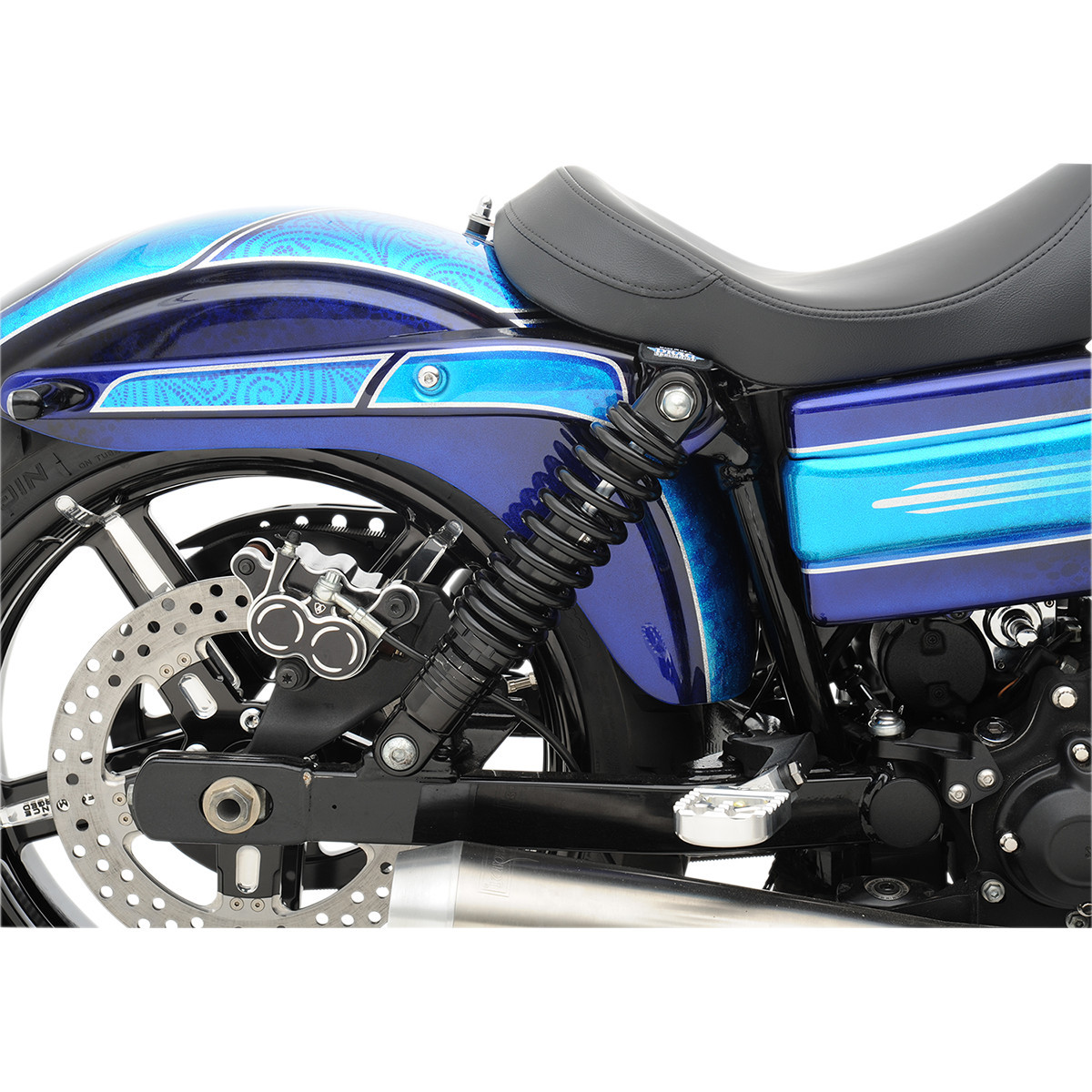 Drag Specialties Shocks - Premium Ride-Height Adjustable Shocks - 11" - Standard - Black