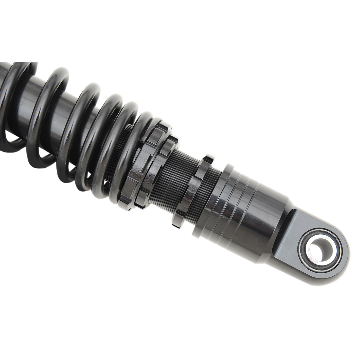 Drag Specialties Shocks - Premium Ride-Height Adjustable Shocks - 11" - Black - Standard - Black