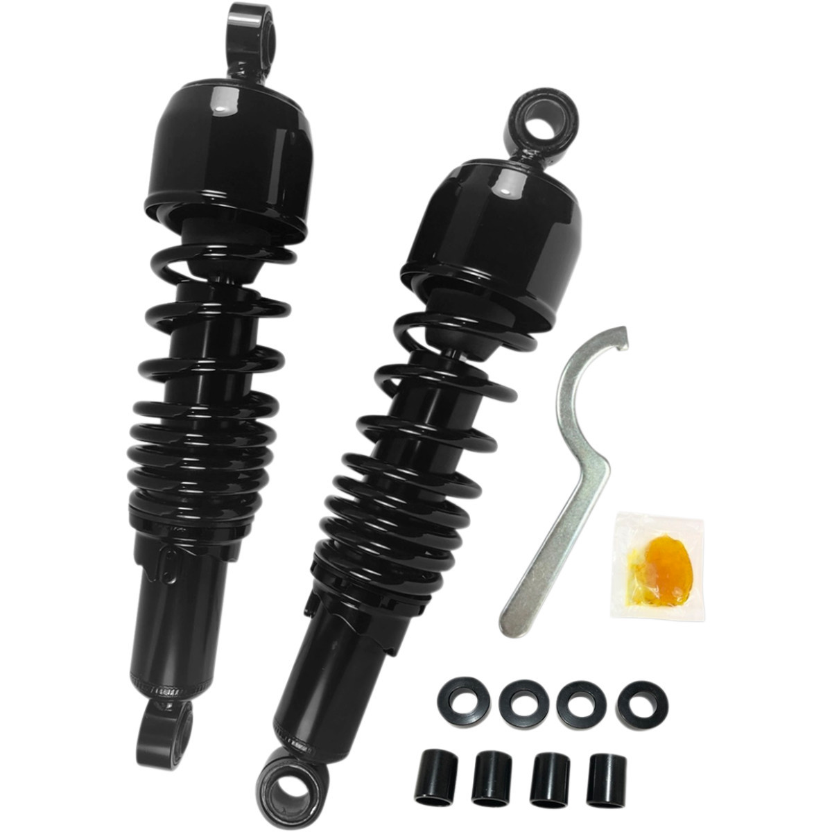Drag Specialties Shocks - Replacement Shock Absorbers - 12.5" - Black