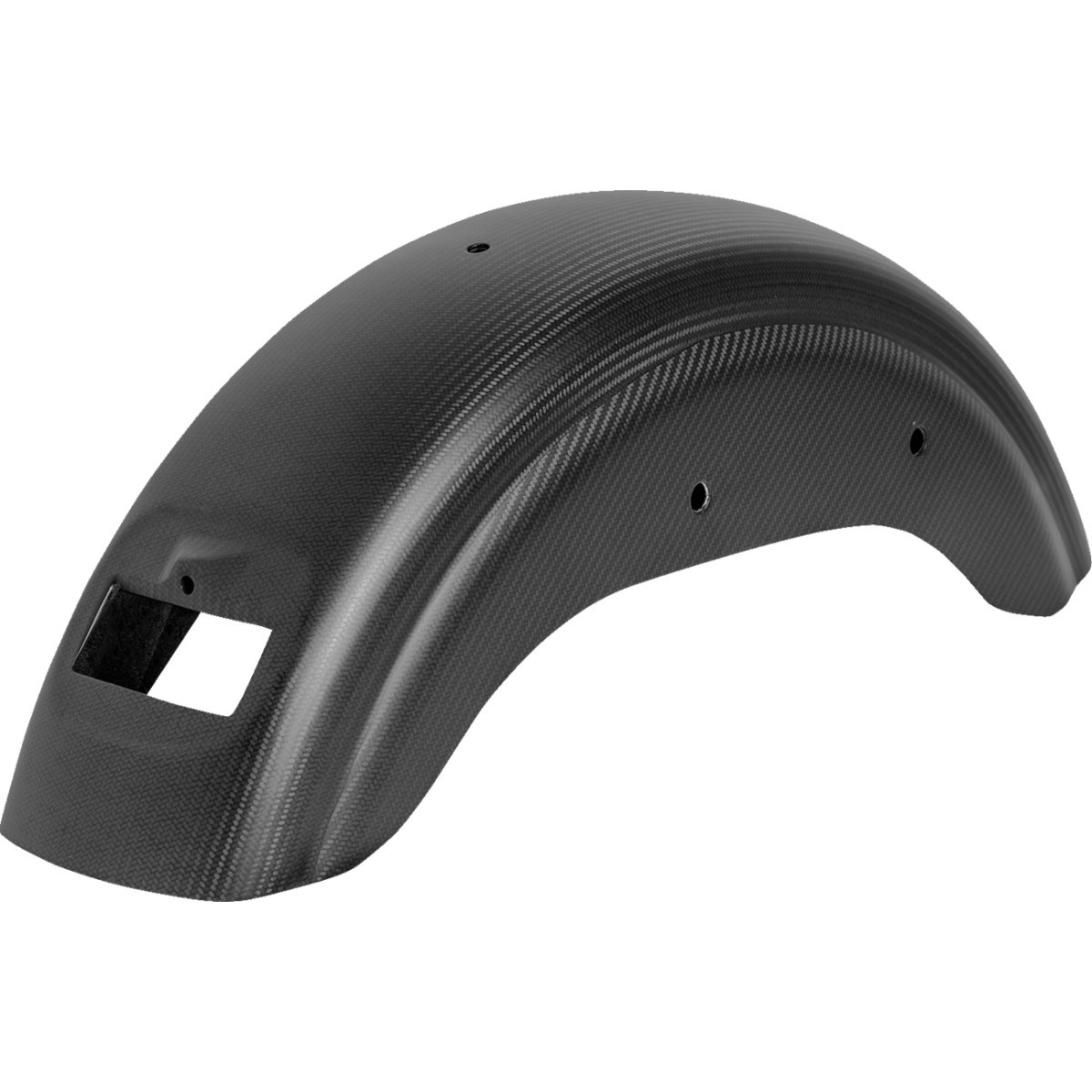 Saddlemen #CF-818-30-001M - Rear Fender - Carbon Fiber/Matte - FXBB/FXST/FLSL