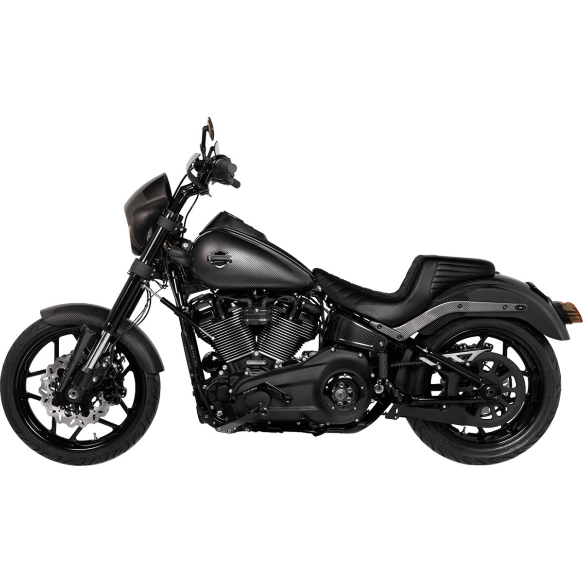 Saddlemen #CF-818-29-001 - Rear Fender - Carbon Fiber/Gloss - FXLR/S/ST