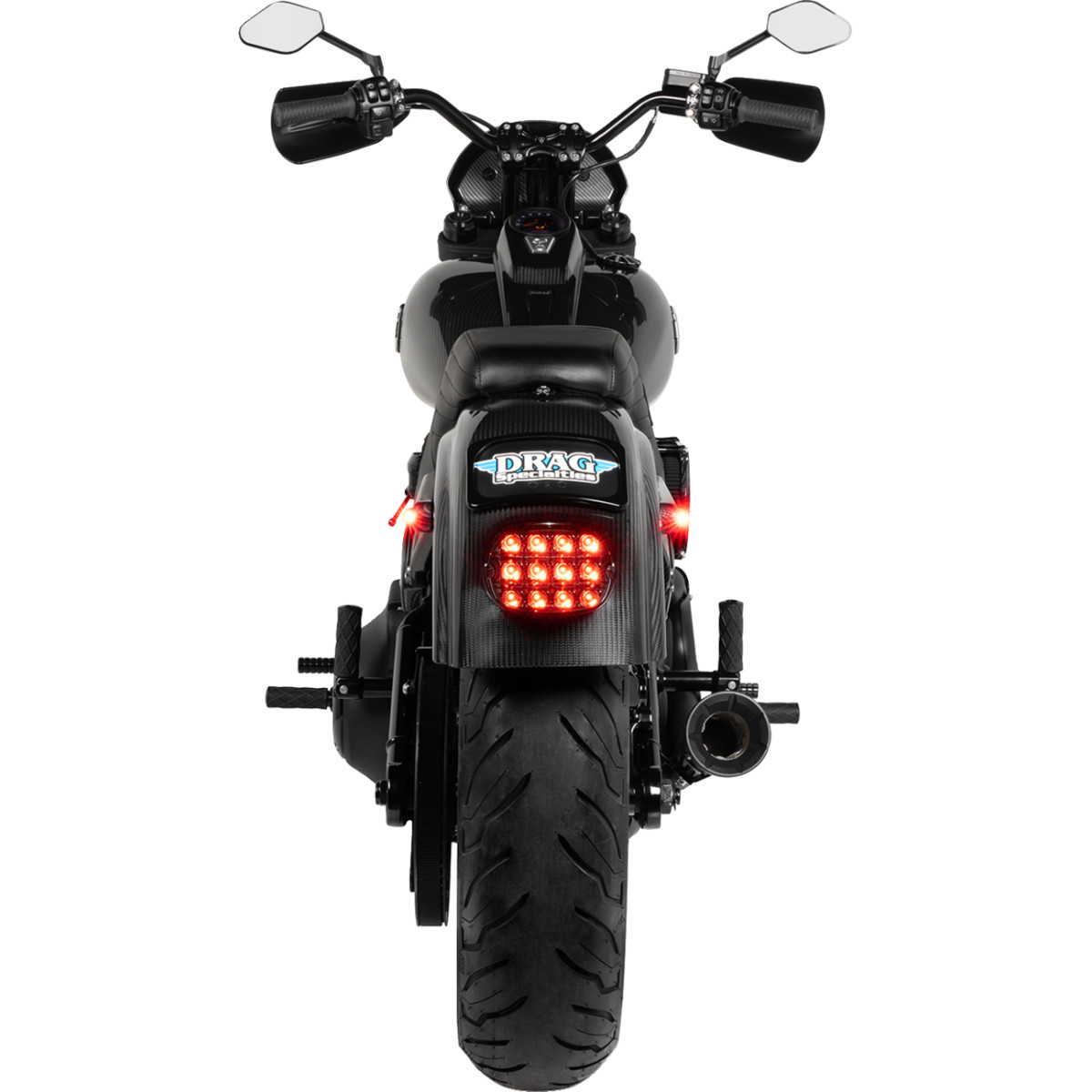 Saddlemen #CF-818-29-001 - Rear Fender - Carbon Fiber/Gloss - FXLR/S/ST