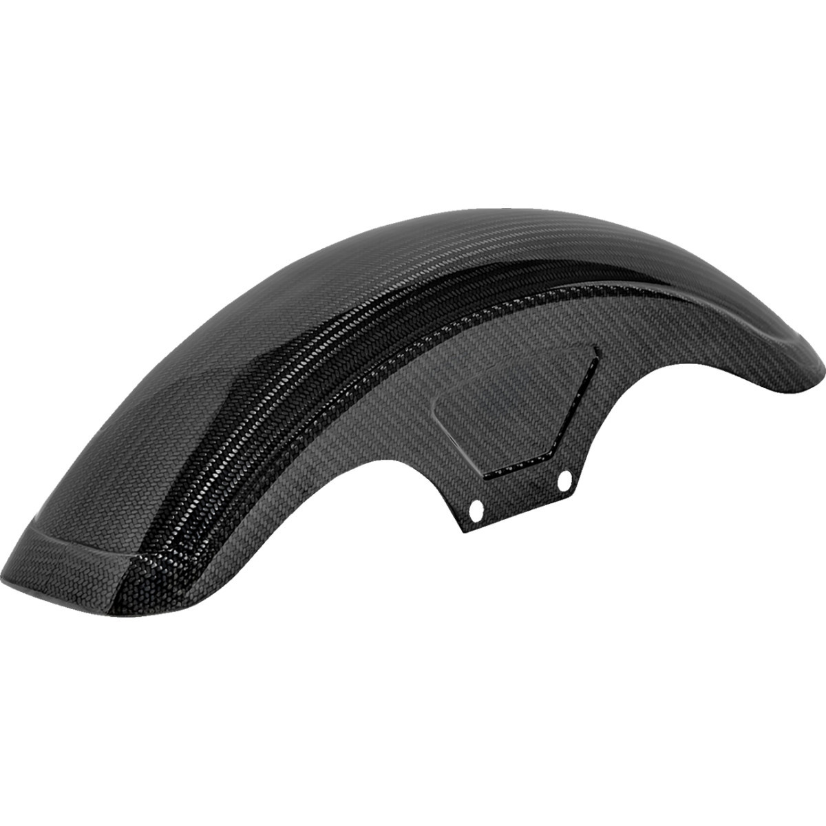 Saddlemen #CF-8-0003 - Front Fender - Carbon Fiber/Gloss - Dyna/Sportster
