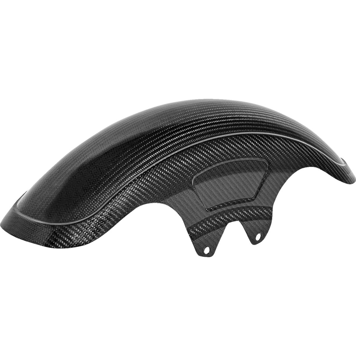Saddlemen #CF-814-07-004 - Carbon Fiber Front Fender - Gloss - Touring '14-'24