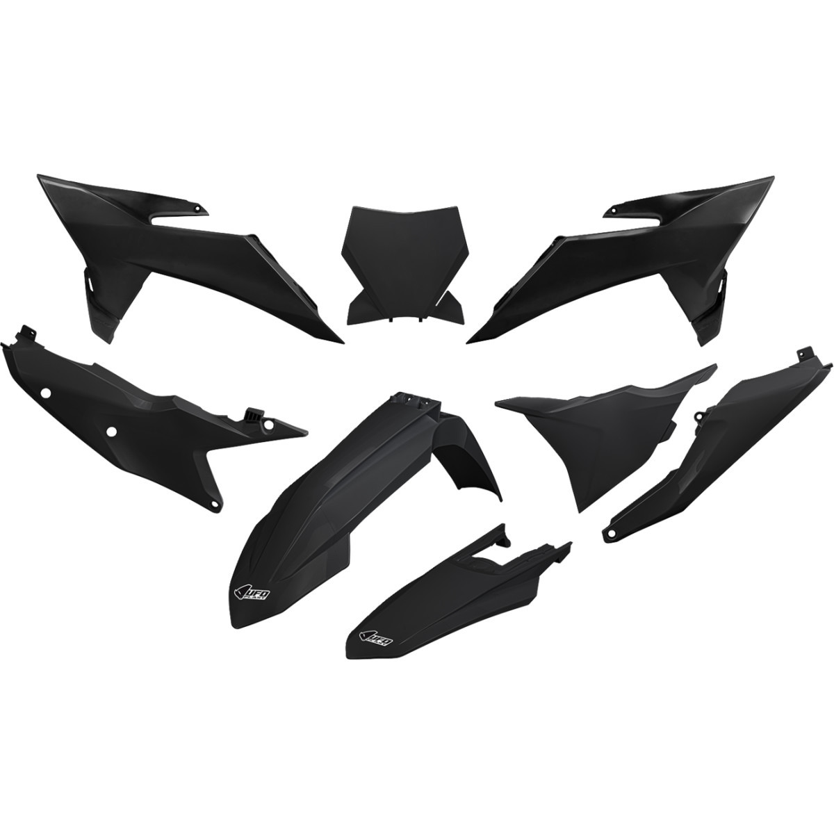 UFO #KTKIT532@001 - Replacement Body Kit - Black - KTM - SX/SXF