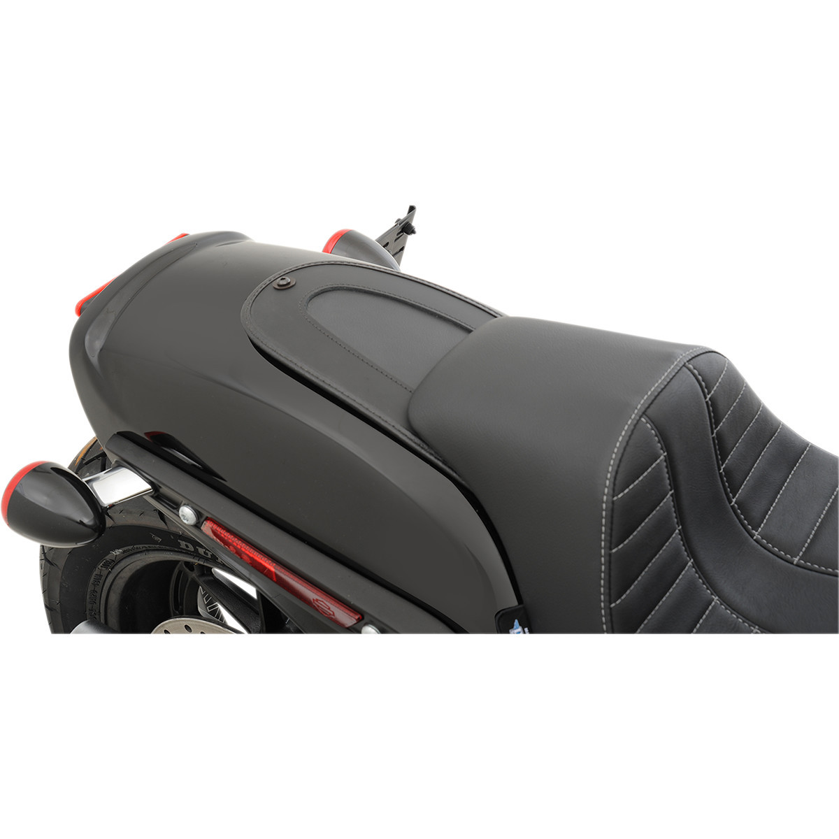 Drag Specialties Seats - Fender Skin - Smooth Automotive-Grade Vinyl Center