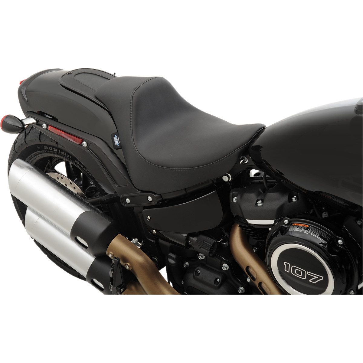 Drag Specialties Seats - Fender Skin - Smooth Automotive-Grade Vinyl Center