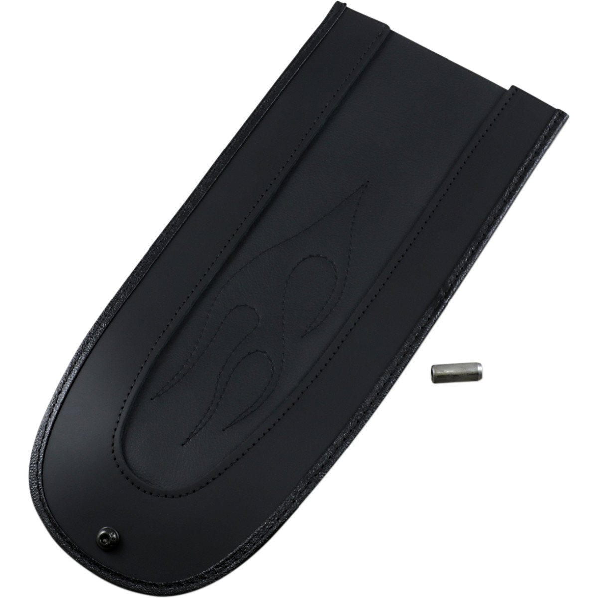 Drag Specialties Seats - Fender Skin - Flame Stitched Automotive-Grade Vinyl Center