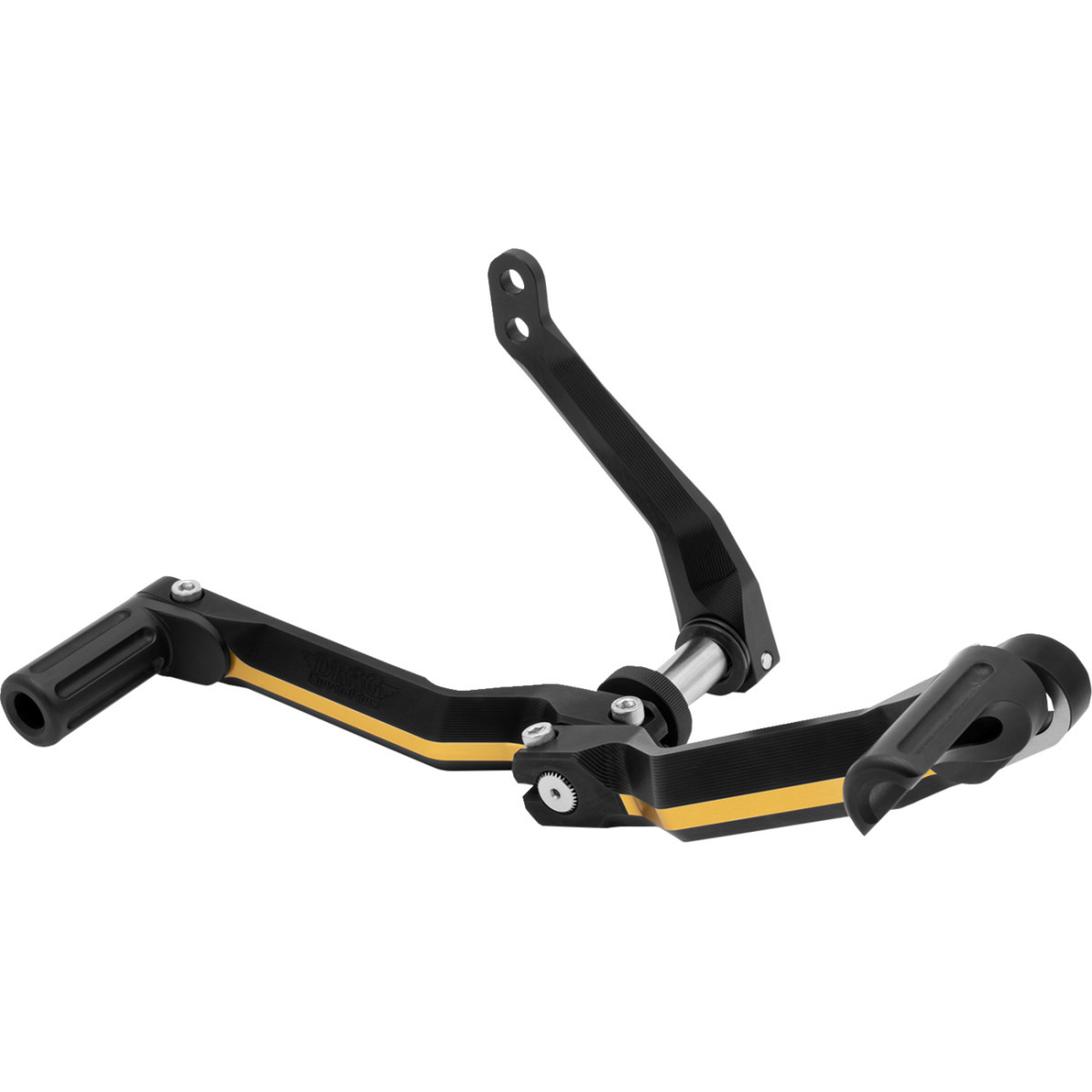 Drag Specialties - Heel/Toe Shifter Designed by Gilles - Adjustable - Black/Gold