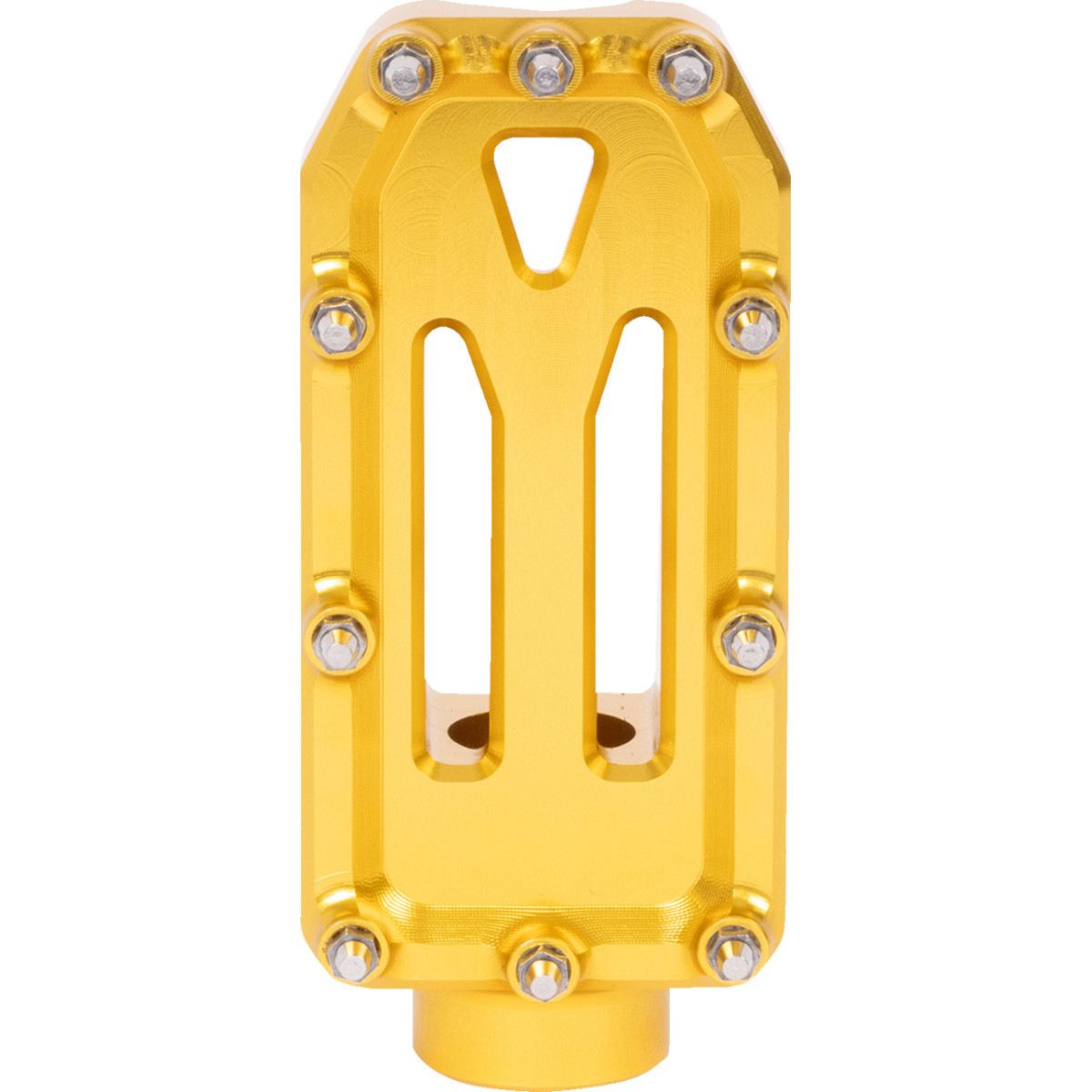 Thrashin Supply CO. #TSC-2221-5 - Aggressor Brake Pedal - Gold - Touring
