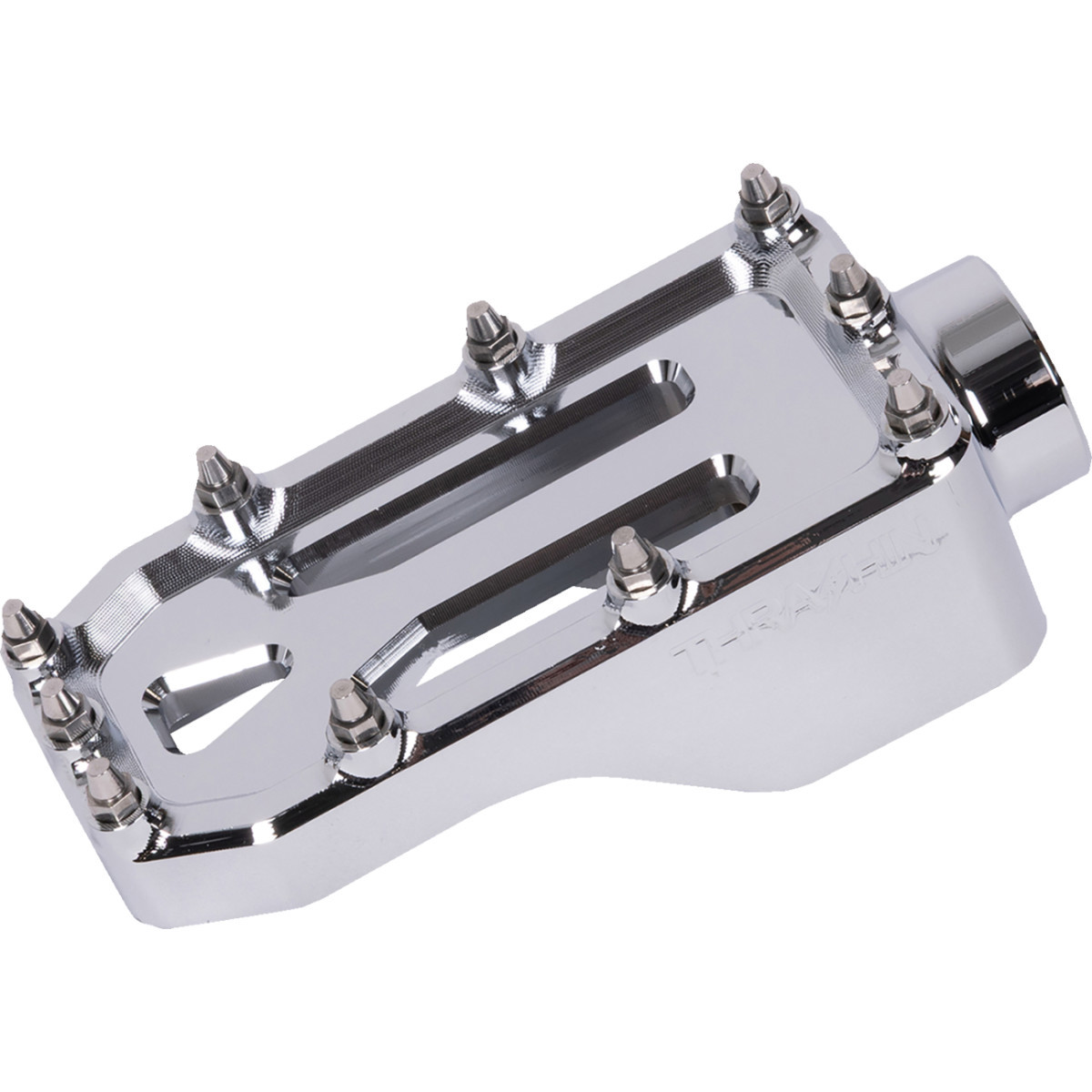 Thrashin Supply CO. #TSC-2221-3 - Aggressor Brake Pedal - Chrome - Touring