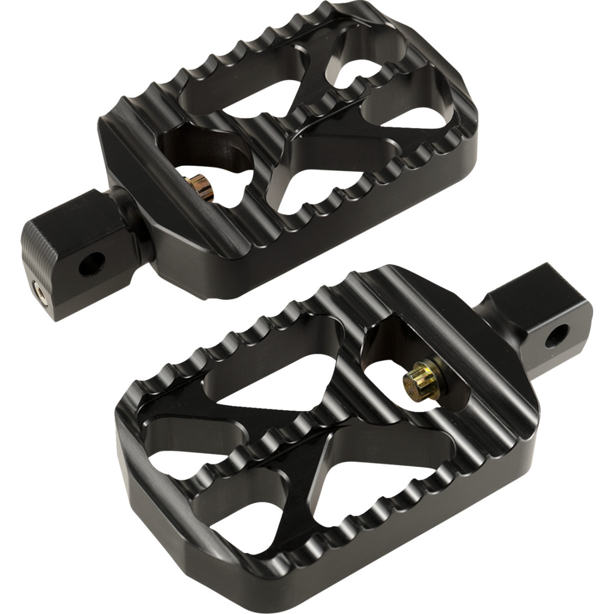 Joker Machine #08-646-5B - Bear Claw Foot Pegs - Black - Indian