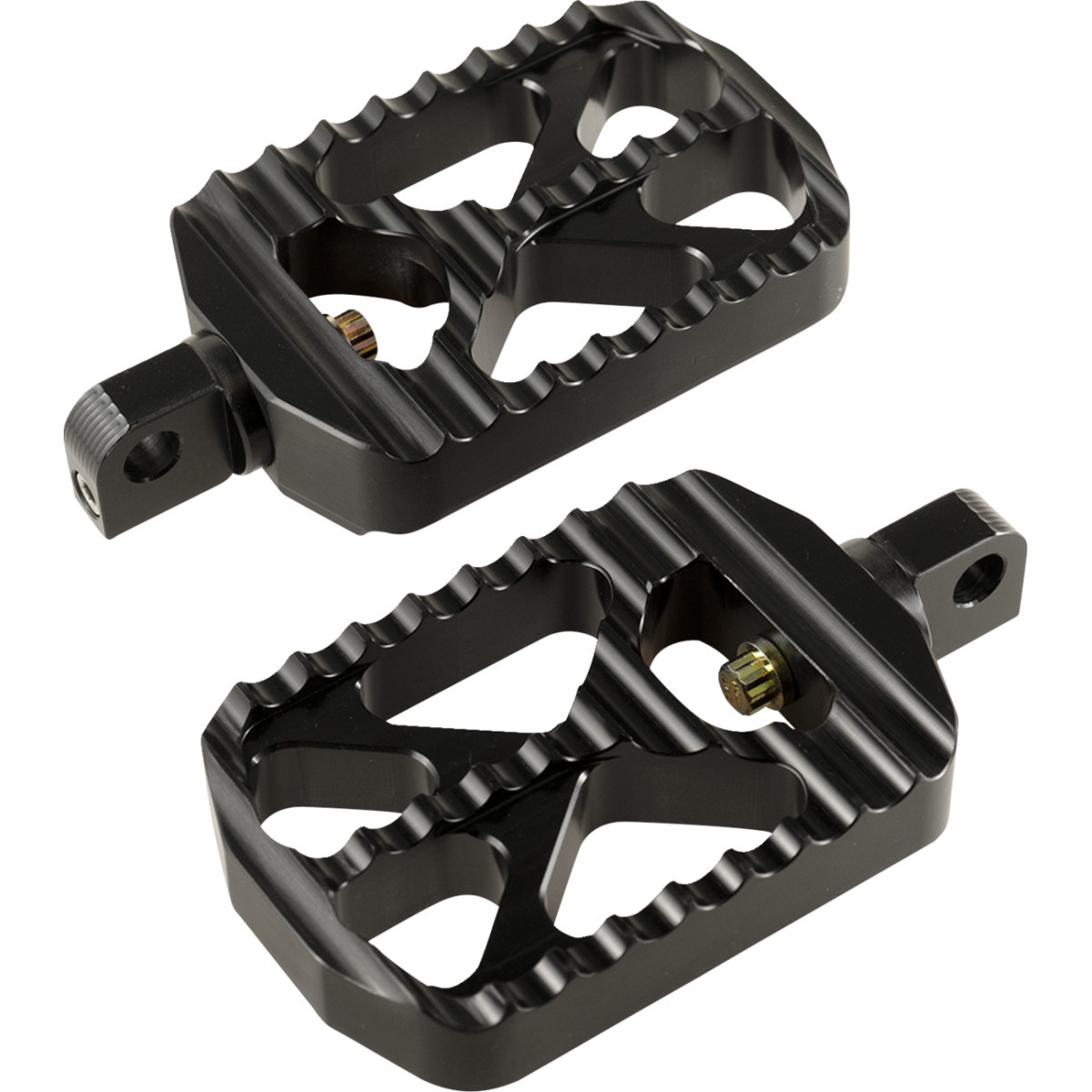 Joker Machine #08-646-1B - Bear Claw Foot Pegs - Black - Harley-Davidson