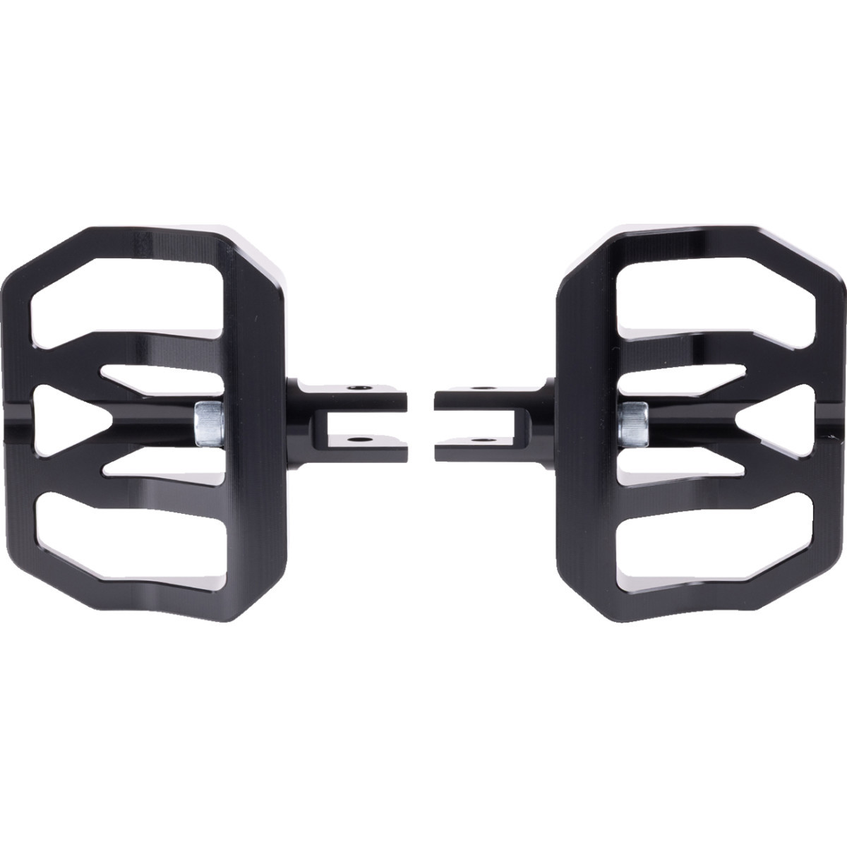 Thrashin Supply CO. #TSC-2031-1-SF - Mini Aggressor Floorboards - Black - Front