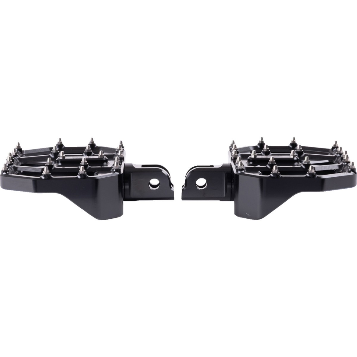 Thrashin Supply CO. #TSC-2031-1-SF - Mini Aggressor Floorboards - Black - Front