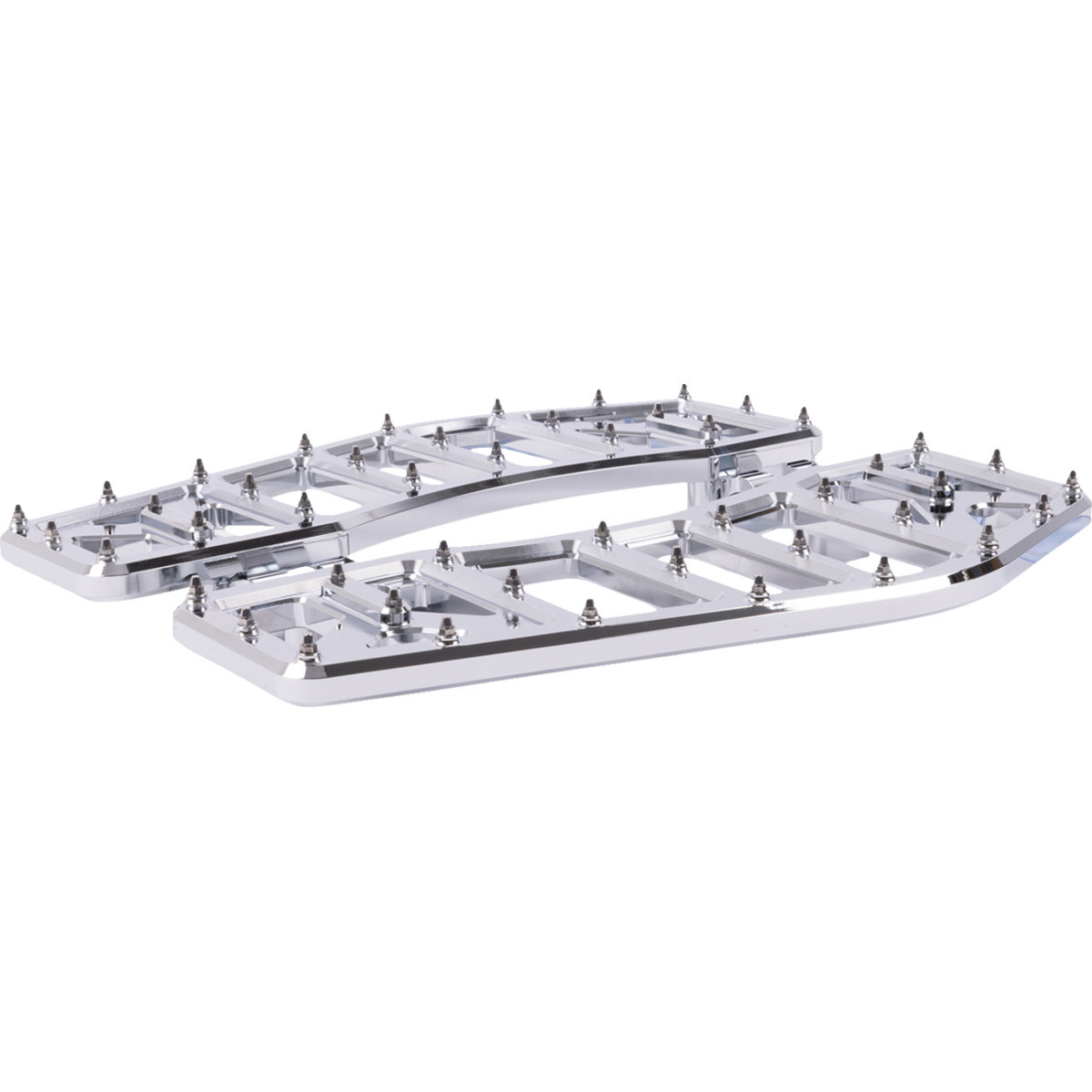 Thrashin Supply CO. #TSC-2219-3 - Aggressor Floorboards - Chrome
