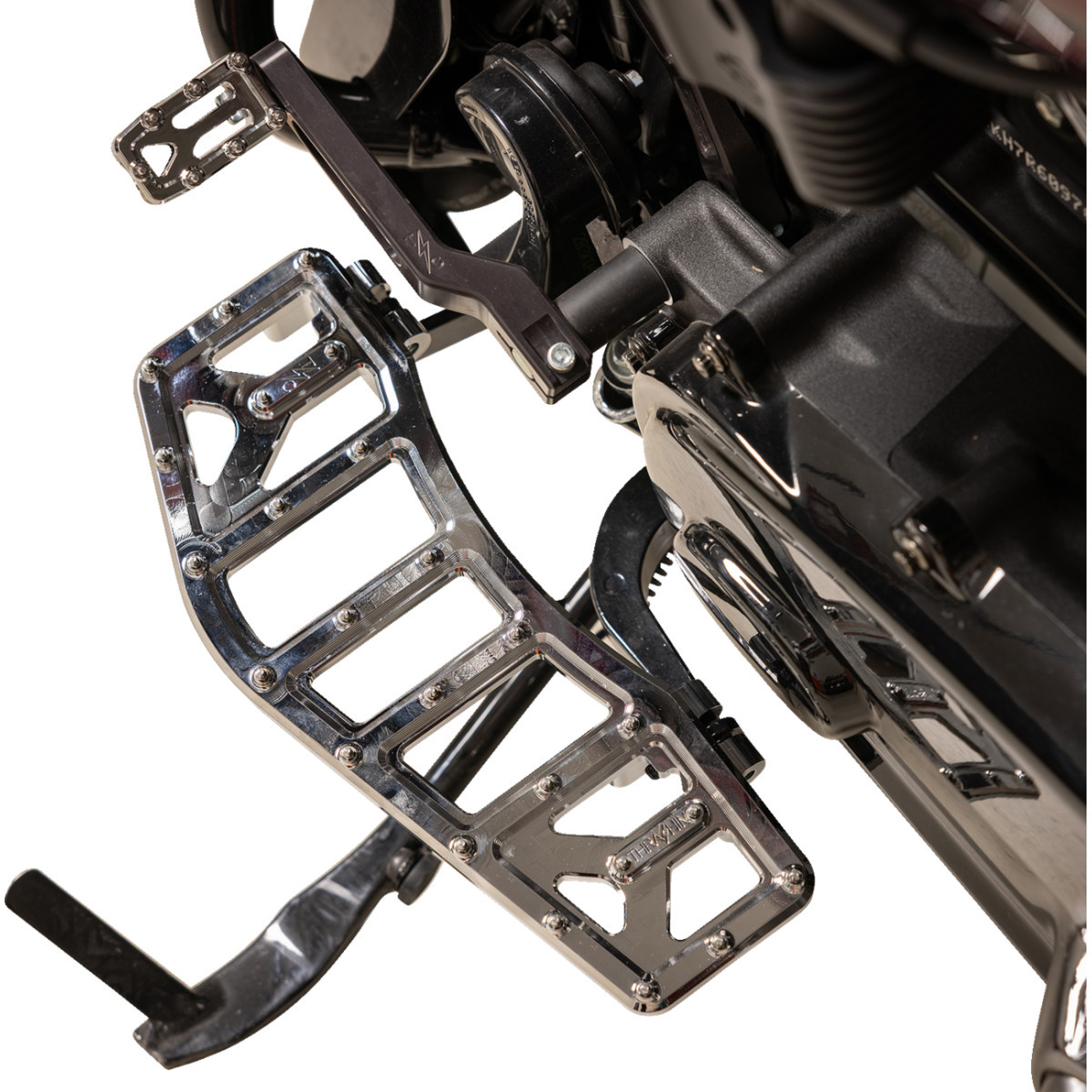 Thrashin Supply CO. #TSC-2219-3 - Aggressor Floorboards - Chrome