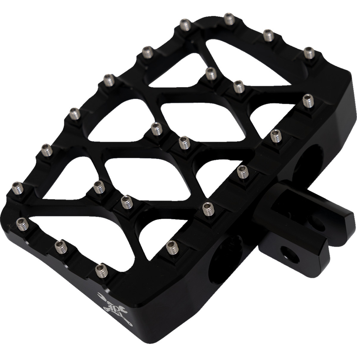 Burly Brand #B13-1019B - MX-Evolution Mini Floorboards - Black - FL/FX