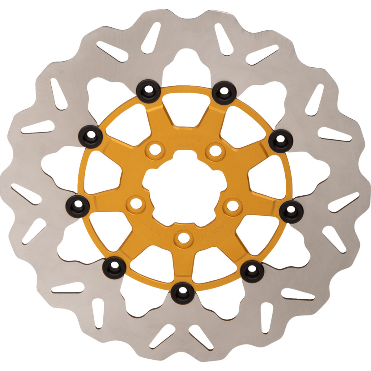 Gbrakes #DF835CW-G - Front Wave® Rotor - Gold Center