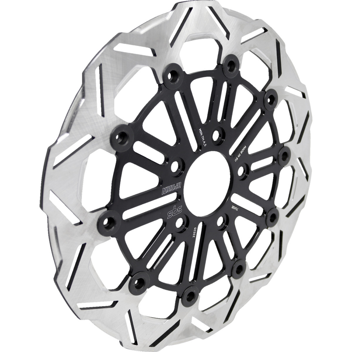 SBS #7143E - Design "E" 10-Spoke Brake Rotor
