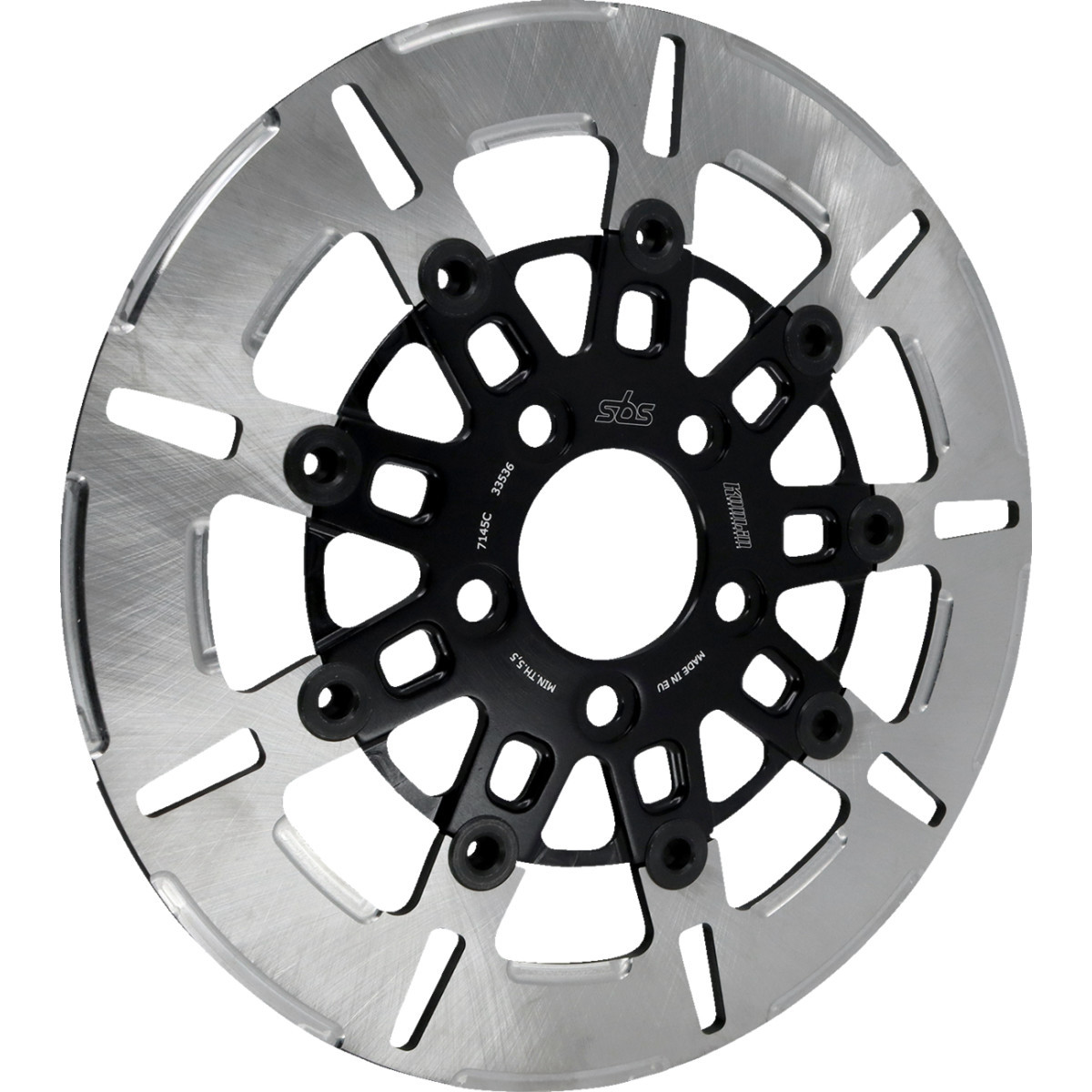 SBS #7145C - Design "C" 9-Spoke Brake Rotor