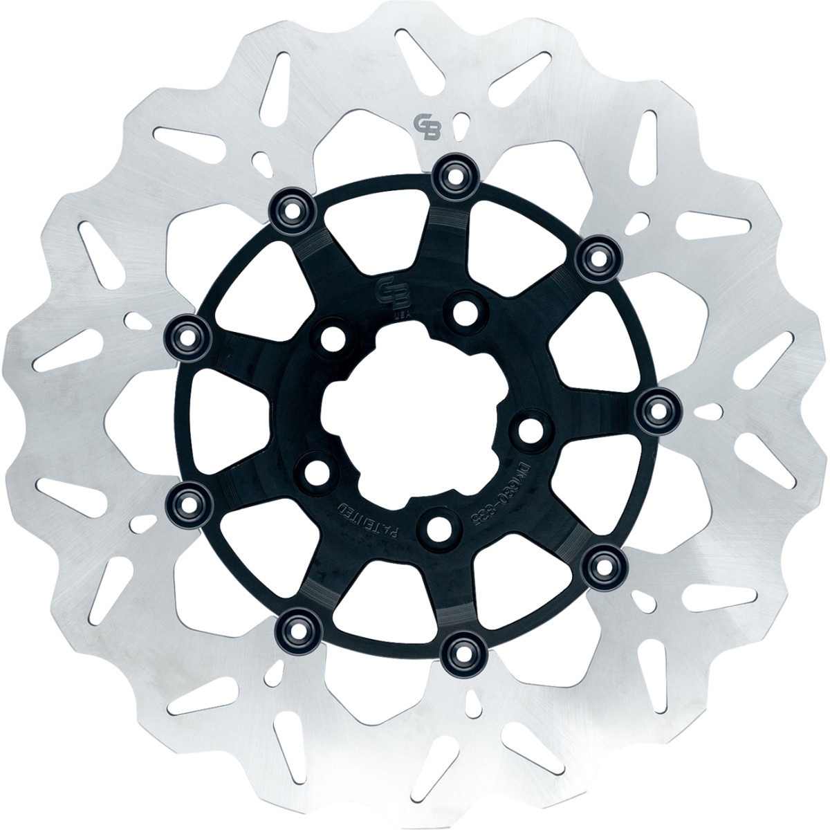 Gbrakes #GBDU004 - Brake Rotor - Rear - Black