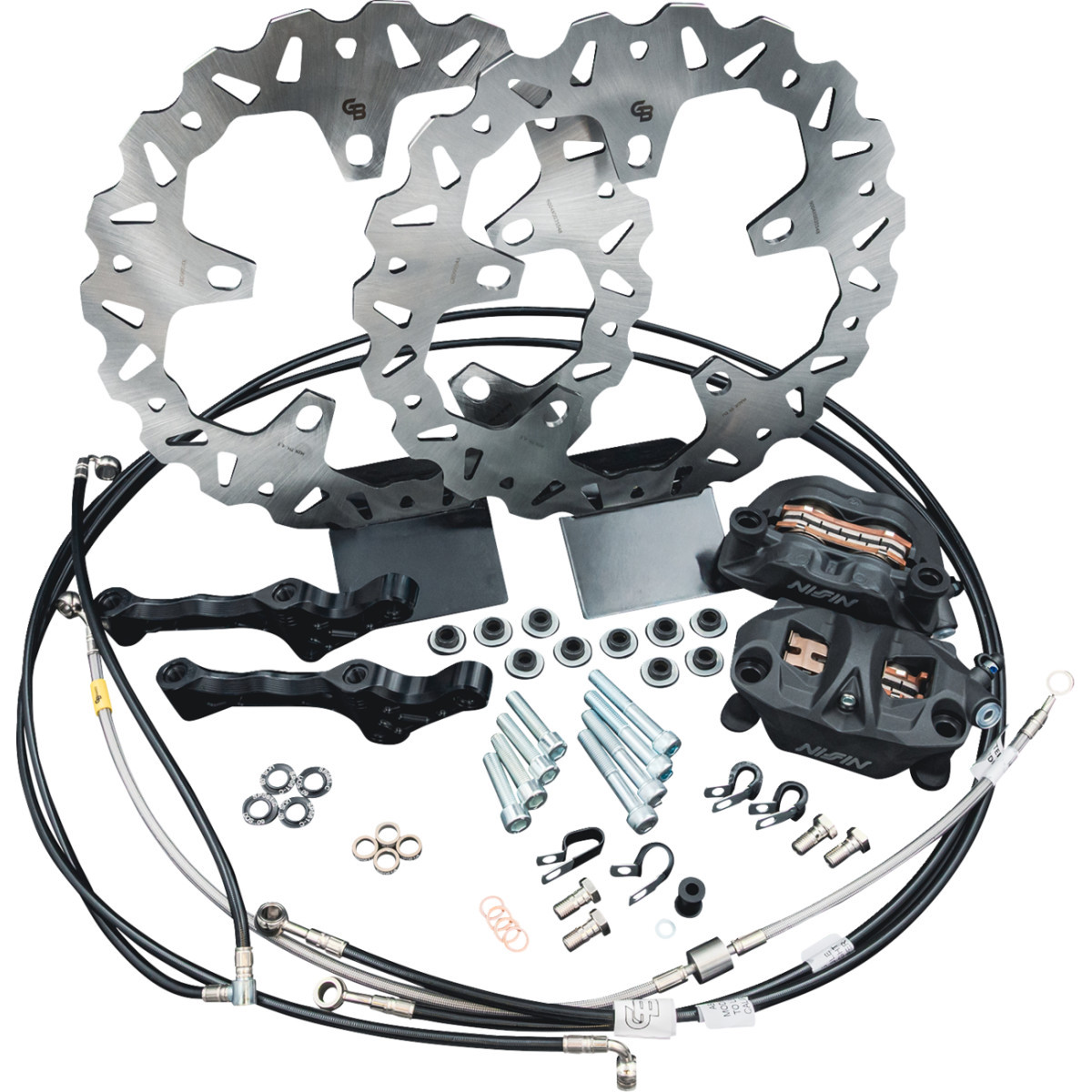 Gbrakes #GBDU017 - Wraith Brake Kit - Front - 12.5"