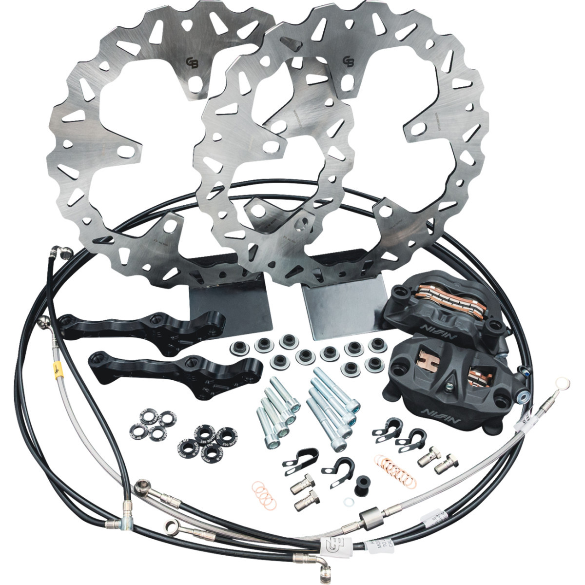 Gbrakes #GBDU018 - Wraith Brake Kit - Front - 13"
