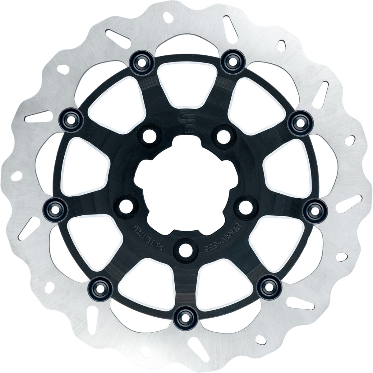 Gbrakes #GBDU036 - Wave® Brake Rotor - Front - 13" - Narrow Band - CC